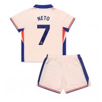 Maglie da calcio Chelsea Pedro Neto #7 Seconda Maglia Bambino 2024-25 Manica Corta (+ Pantaloni corti)